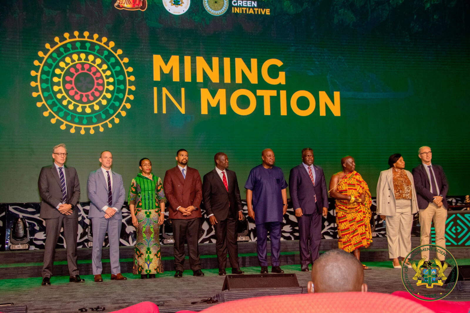 Participants at the opening of the Mining in Motion Conference 2026.