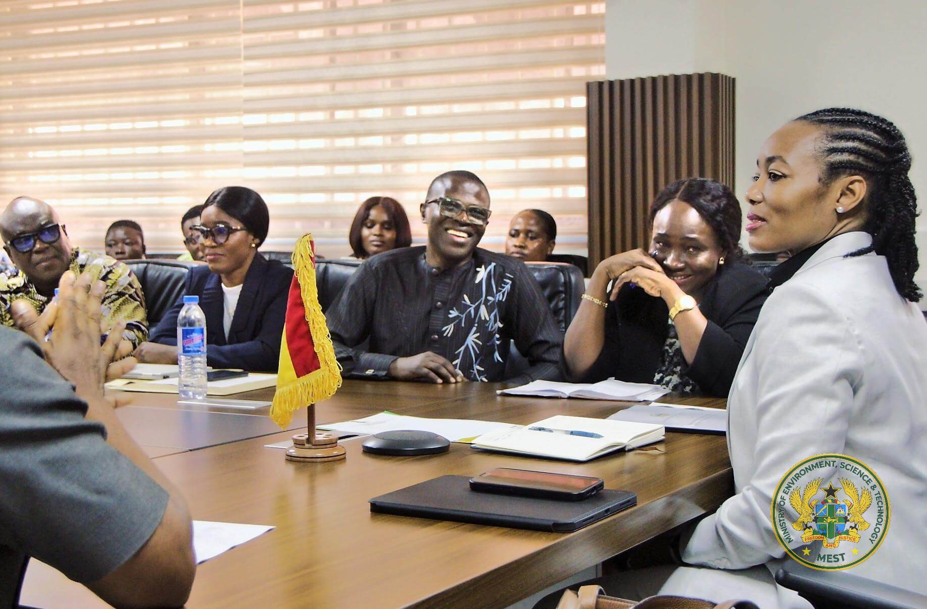 A view of the meeting at the Ministry’s Conference Room.