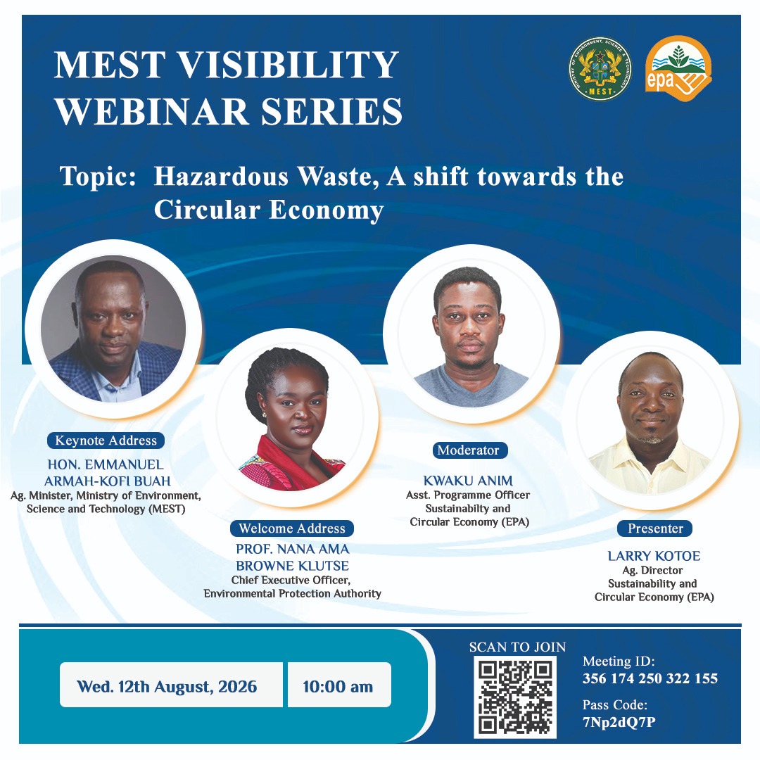 MEST Circular Economy visibility webinar.