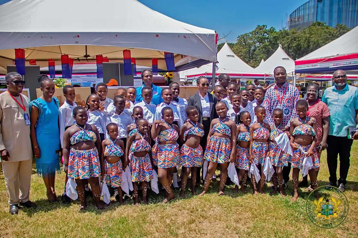 Schoolchildren at the CSIR Innovation Fair 2026.