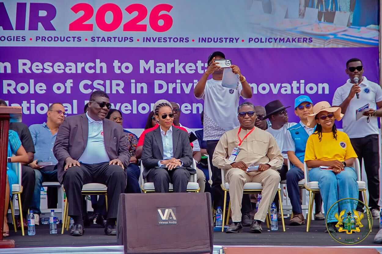 Dignitaries at the opening ceremony of the CSIR Innovation Fair 2026.