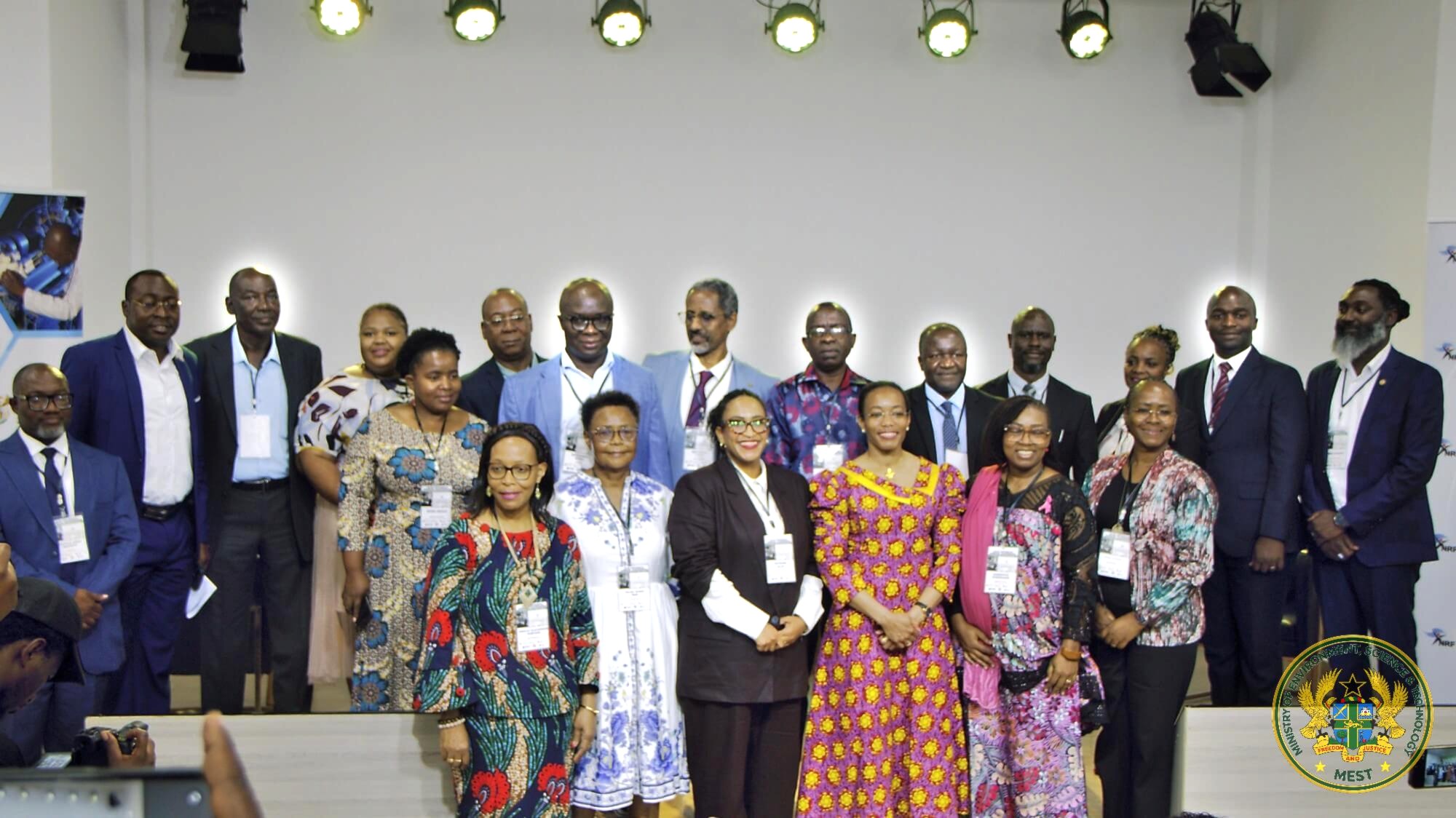 Group photograph of the Minister with executives at the 2026 ORTARChI Conference.